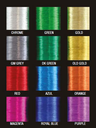 PacBay Color Chart Metallic